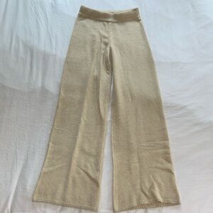 Beach Riot ivory / tan pants size M